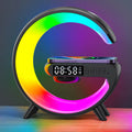 G shaped Led night light with wireless charger and bluetooth speaker
